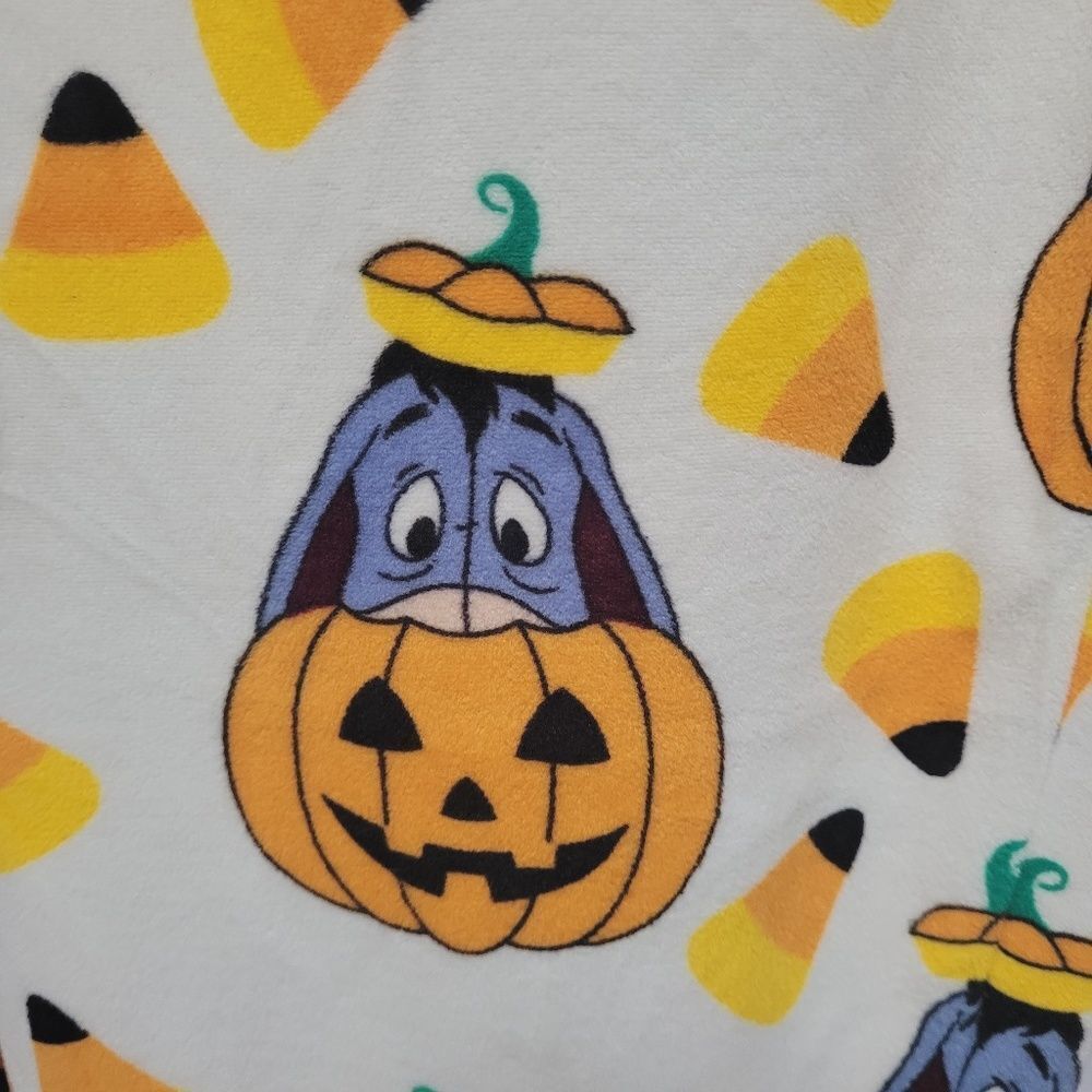 Disney Eeyore Jogger Pajama Loungewear Pants Plush Halloween Eeyore Pumpkin 3X - Picture 5 of 11